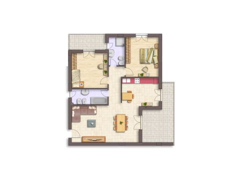 piantina appartamento nola